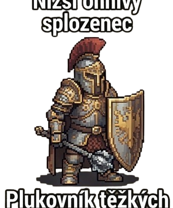 Plukovník těžkých pěšaků starého impéria